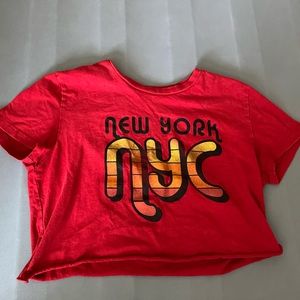 Cropped NYC Top!
